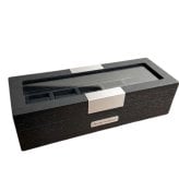 正規品 ロイヤルハウゼン 腕時計 収納ケース 5本 時計ケース ウォッチケース コレクションケース 木目調 ブラック メンズ レディース Royal hausen 成人 卒業 入学