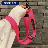 スマホショルダーストラップ シンプル スマホストラップ スマホ カラフル ショルダーストラップ バッグストラップ 付け替え バッグ おしゃれ かわいい ロゴ ショルダー ストラップ バッグショルダー メンズ レディース アクセサリー バッグベルト