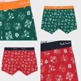 【無料ラッピング】 ポールスミス Paul Smith ボクサーパンツ Emblem Print ボクサー 正規品 新品 ギフト プレゼント 人気 おすすめ 誕生日 記念日 クリスマス  送料無料 psm522813