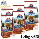 Kaniva カニワ サーモン ツナ＆ライス キャットフード 1.4kg×6個