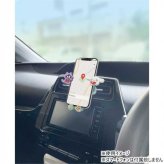 スマホホルダー シナモロール サンリオ SWIMMER コラボ 車載用 クリップ式 エアコン吹き出し口 360度回転 スマートフォン スタンド かわいい キャラクター グッズ サンリオ正規ライセンス品