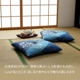 座布団 洗える 日本製 国産 和室 洋室 銘仙判 夏 約55×59cm 安心安全の純国産い草座布団 ポリエステル 綿 座ぶとん ざぶとん フロアクッション 和室クッション 寝具 寝室用品 インテリア 綿100% 手洗い 肌触り