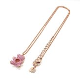 SWAROVSKI スワロフスキー ネックレス 5642976 Teddy アクセサリー ピンク ローズゴールド レディース