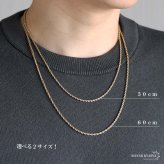 ステンレス ロケットペンダントネックレス フラワーネックレス ハワイアンネックレス ロープチェーン 50cm 60cm ゴールドネックレス 18KGP 開閉可能 写真入れ 大きめ 花 男女兼用 金属アレルギー対応
