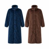 ファミラ 着る毛布ガウン あったかガウン ガウン 暖かい ルームウェア 部屋着 メンズ レディース 紳士用 婦人用 吸湿発熱 静電気防止 フランネル ロング丈 軽量 薄手 防寒 寒さ対策 冷え対策 冬 秋冬 あったかグッズ 羽織り 前開き ポケット付き プレゼント ギフト