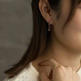 フープピアス用 天然石 誕生石 チャーム 3mm 4mm ガーネット アメジスト ペリドット シトリン ブルートパーズ 付け替え イメチェン おしゃれ かわいい