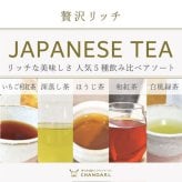 贅沢リッチ ティーバッグ5種 アソートギフトセット｜日本茶 お茶 玉露 玉露焙じ茶 煎茶 和紅茶 飲み比べ 詰め合わせ 高級茶 お茶ギフト 贈答用 お歳暮 お年賀 クリスマス 誕生日 プレゼント