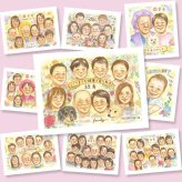 贈り物 似顔絵 緑寿祝い プレゼント 名入れ ギフト 手描き 緑寿 長寿祝い 誕生日 66歳 長寿 大人数 両親 お父さん 家族 お母さん 名入れ 下書き確認 修正無料 似てる サプライズ そっくり 喜ばれる 思い出 長寿祝い 66歳 ハロウィン 引っ越し 感謝 イラスト ウェディングギフト クリスマス 節目 結婚祝い 記念日 キレイ 感動 二次会 メモリアルギフト
