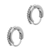 スワロフスキー swarovski ピアス Matrix アクセサリー 5690670 マトリックス フープピアス レディース シルバー 海外正規品
