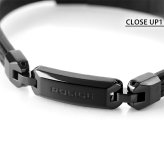 ポリス ブレスレット メンズ ブランド POLICE LAYERLOCK GB0082904 ブラック アクセサリー
