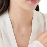 【無料ラッピング】 ヨンドシー 4℃ ネックレス K10ホワイトゴールド ダイヤモンド レディースブランド 正規品 新品 ギフト プレゼント 人気 おすすめ 誕生日 記念日 クリスマス 送料無料