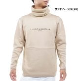 トミーヒルフィガー ゴルフ メンズ ネックウォーマー付 スウェット TOMMY HILFIGER THMA678 2026年秋冬モデル お誕生日祝い お祝い 記念品 お父さん 父の日 彼氏 男性 30代 40代 50代 60代  還暦祝い 敬老の日 人気プレゼント プレゼント