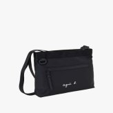 【無料ラッピング】 アニエスベー agnes b ショルダーバッグ ナイロン スモールブランド 正規品 新品 ギフト プレゼント 人気 おすすめ 誕生日 記念日 クリスマス 送料無料 abb522343