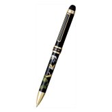 プラチナ ダブルアクション近代蒔絵 多機能ペン フジニツル ボールペン シャープペン 文具 筆記具【北海道・沖縄県・離島 配送不可】