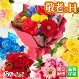 そのまま飾れるブーケ Sサイズ 花 花束 敬老 お中元 敬老の日 退職 入学 お返し ギフトお返し 誕生日プレゼント 敬老 送料無料 土日OK ブルーミー バラ 花瓶・水いらず スタンディングブーケ プチギフト まだ間に合う