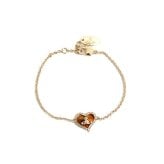 ヴィヴィアンウエストウッド ブレスレット Vivienne Westwood PETRA 61020060-02RA24 ゴールド レッド