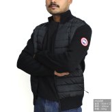 カナダグース CANADA GOOSE ジャケット ニット HYBRIDGE KNIT JACKET 6830M 9061 メンズ ブラック 海外正規品