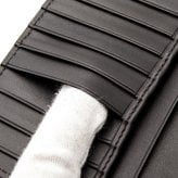 選べる2色 ボッテガヴェネタ 長財布 メンズ 長札入れ イントレチャート BOTTEGA VENETA 小銭入れなし カード入れ9枚 本革 エスプレッソ ダークブラウン スペース ネイビー 保存箱付き 120697 V47W1