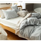 Fab the Home ファブザホーム ボックスシーツ シングル用 ソリッド