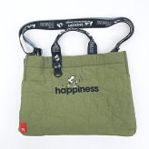 スヌーピー キルトショルダーバッグ(大) カーキ ルートート ROOTOTE SNOOPY 送料込み