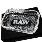 RAW 卓上灰皿 ヘリテージ ガラスアシュトレー おしゃれ 灰皿 インテリア 雑貨 Heritage Glass かっこいい ギフト 喫煙具 メンズ 高級 プレゼント