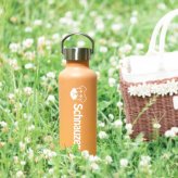 【Wanko Face】シュナ かわいい 取っ手付き マグボトル おしゃれ 290ml 保温 保冷 ステンレス 真空 断熱 二重構造 ボトル タンブラー 水筒 マイボトル シュナウザー ミニチュアシュナウザー ミニシュナ 犬 ペット 動物 アニマル
