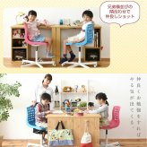 ランドセルラック スリム シンプル ツインデスク 学習机 セット 単体使用可能 付き 学習デスク 子供 机 デスク 子供の机 勉強机 勉強デスク リビングデスク 入学祝い 新生活