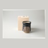 六兵衛作　黒織部　湯呑 陶器 瀬戸焼 やきものの里から、暮らしを贈ります。　ギフト 食器 セット テーブルウェア