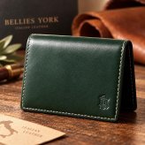 ベリーズヨーク　BELLIES YORK　カードケース　名刺入れ　BYTM1881GR　グリーン　緑色　ベジタブルタンニン　イタリアンレザー　牛革　”エイジングを楽しむ革小物”