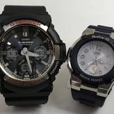 ペアウオッチ gショック恋人達のGショック ペアウォッチ G-SHOCK BABY-G ペア腕時計 カシオ 2本セット電波ソーラー  デジタル アナデジ GAW-100-1AJF BGA-1100-2BJF 人気 人気  婚約　夫婦 高級　クリスマス プレゼント おすすめ