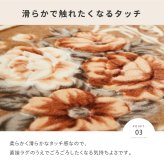 ラグ カーペット 洗える アドリア 約200×300cm 長方形 手洗い可 ホット カバー 滑り止め付き 花柄 エレガント