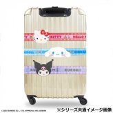 スーツケースベルト ハローキティ サンリオ キャラクター ワンタッチ式 目印 トラベルグッズ 旅行用品 盗難防止 ベルト 長さ調節可能 かわいい ネームタグ付き サンリオ正規ライセンス品