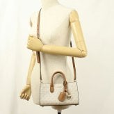 マイケルコース ハンドバッグ レディース ブランド MICHAEL KORS SCARLETT 2WAY 32F4GETC0B ホワイト