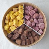 コットンケーキのラスク（ハロウィン）【フードトレー】 ハロウィン ラスク 焼き菓子 シフォンケーキラスク 自然卵使用 かぼちゃ むらさきいも ココア 大容量 シェア お菓子 ホームパーティー ハロウィンパーティー