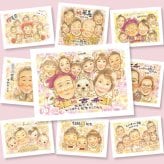 古希の記念に、お祝いの場を明るくする似顔絵です。下書き確認あり。修正無料で納得の表情になるまで調整します。 プレゼント 似顔絵 古希 名入れ ギフト 贈り物 手描き 古希 記念 傘寿 長寿 大人数 おじいちゃん 祖父母 おばあちゃん 修正無料 名入れ 下書き確認 似てる 喜ばれる 実績多数 宝物 長寿祝い 70歳 古希 一生もの 還暦祝い オーダーメイド 結婚祝い 百寿祝い ハロウィン 大量注文