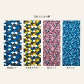 【送料無料】京都の手染め和紙 B6リングノート＋手ぬぐい ギフトセット 幸せの文様 和柄 日本製｜箱入り・のし・メッセージカード無料｜お礼 誕生日 退職 プチギフト 文房具 プレゼント Fuwa Market