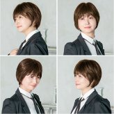 プリシラ 部分 ウィッグ prisila ST-101 通販 かつら 女性 レディース 部分ウィッグ ポイントウイッグ ヘアピース ポイントウィッグ ウイッグ 頭頂部 つむじ 白髪隠し 白髪かくし カツラ 人毛100% 人 毛 100 ショート 増毛部分かつら