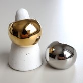 ステンレス ぷっくり ワイドリング 2カラー 18KGP ゴールド gold シルバー 太幅 大ぶり レディース 女性 指輪 金属アレルギー対応