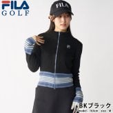 FILA GOLF フィラゴルフ ゴルフウェア フルジップ リブセーター レディース ショート丈 あったか 防寒 シンプル トップス スポーツブランド 大人 ギフト プレゼント 20代 30代 40代 50代 秋冬 M L LL 2026FW karlas