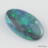 ブラックオパール 0.662ct ルース 裸石 宝石 イエロー グリーン レッド オレンジ ブラック オパール オーストラリア産  プレゼント 誕生石 10月 オリジナル ジュエリー コレクション