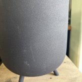 鉢カバー おしゃれ 大型 軽量 10号 8号 KONTON コントン フェルム レギッド 丸型 屋内 室内 高級 北欧 モダン ナチュラル 観葉植物用 多肉植物 サボテン 特大 底穴なし スチール 玄関 リビング インテリア プランター 深型 アイボリー ブラック グリーン