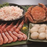 送料無料 北海道産地直送 カネコメ田中水産 毛がに・甘えび・ほたて・おおずわいがにほぐし身セット  ※ご注文後約7～10日前後での発送となります。沖縄・離島へは別途配送料が発生いたします お取り寄せグルメ スイーツ