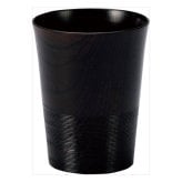 伝 TSUTAE トールカップ 黒 山中漆器 カップ 天然木製 漆器 国産 漆塗【北海道・沖縄県・離島 配送不可】