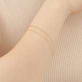 【無料ラッピング】  ヨンドシー 4℃ K10イエローゴールド ブレスレット ブランド 正規品 新品 ギフト プレゼント 人気 おすすめ 誕生日 記念日 クリスマス 送料無料 4cd518502