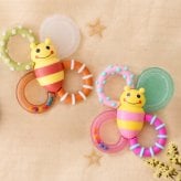 Sassy baby カミカミみつばちタオルおむつケーキ | 出産祝い ベビーシャワー sassy タオル 赤ちゃん 男の子 女の子 かわいい プレゼント ギフト 贈り物 カミカミみつばち