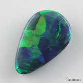 高品質 ブラックオパール 2.263ct ルース 裸石 宝石 イエロー グリーン レッド オレンジ ブラック オパール オーストラリア産  プレゼント 誕生石 10月 オリジナル ジュエリー コレクション