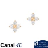【無料ラッピング】  カナルヨンドシー Canal 4℃ カナル4℃ K18ピンクゴールド ピアス モアサナイト ブランド 正規品 新品 ギフト プレゼント 人気 おすすめ 誕生日 記念日 クリスマス 送料無料