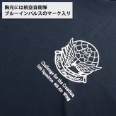 ドライTシャツ ブルーインパルス 基地ショップ限定 Tシャツ 航空自衛隊 自衛隊 グッズ 半袖 エンブレム オリジナル 紺 ネイビー 速乾 吸水 アクロバット飛行 展示飛行 正規品 防衛省 ワンポイント バックプリント メンズ ユニセックス メッシュ ギフト プレゼント