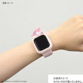 Apple Watch ケース 41mm 40mm 対応 サンリオ マイメロディ シリコン カバー アップルウォッチ 保護 傷防止 可愛い おしゃれ キャラクター ギフト プレゼント サンリオ正規ライセンス品