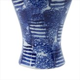 シノワズリ ピッチャー 花瓶 フラワースタンド ブルー＆ホワイト 陶器